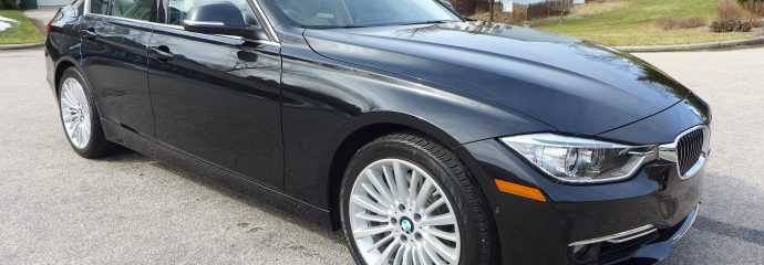 Hand Wash & Wax: BMW F30 Black 2013