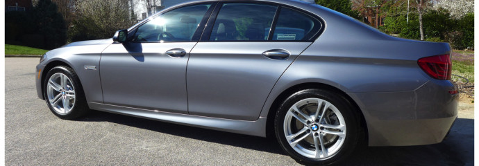 New Car Opticoat: 2014 BMW 528 Space Grey Ultimate Protection