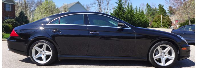 Paint Enhancement Mercedes Benz CLS 550 Black