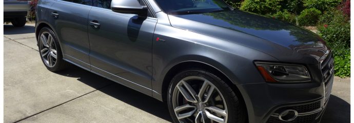 New Car Opti Coat: 2014 Audi SQ5 Monsoon Grey Metallic