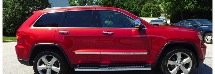 Level 1 Clean & Protect: Jeep Grand Cherokee Overland Metallic Red