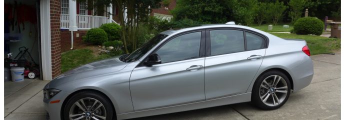 New Car Detail: BMW F30 328i Silver Metallic