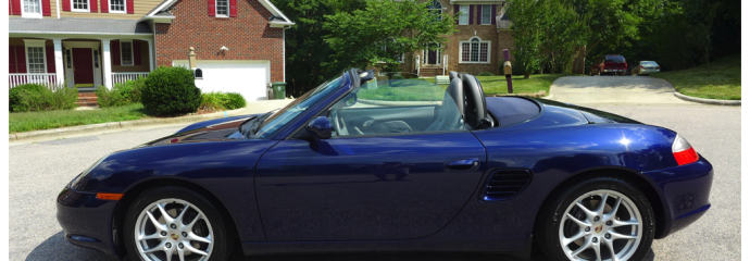 Paint Enhancement: 2003 Boxster Lapis Blue