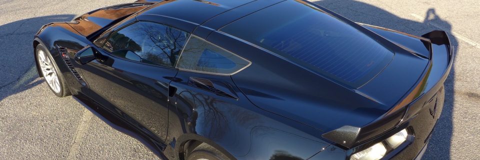 2015 Corvette Z06 BLACK PAINT PROTECTION FILM & Optimum GLOSS COAT