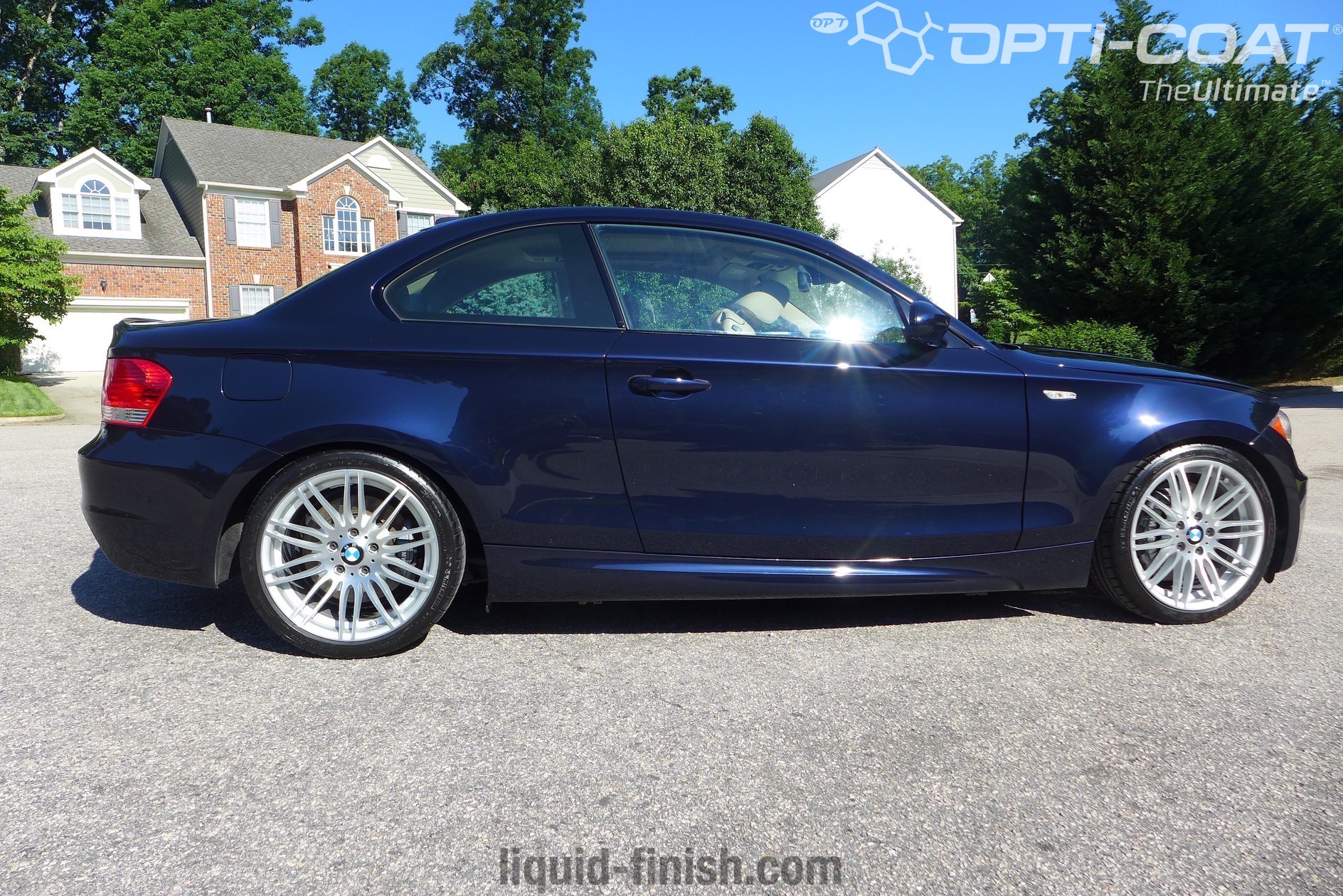 bmw 135i paint correction opti coat pro