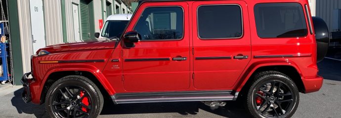 Winter 2021 Update: Mercedes Benz G63 AMG Cardinal Red & Dodge Charger Opt Coat Pro Plus